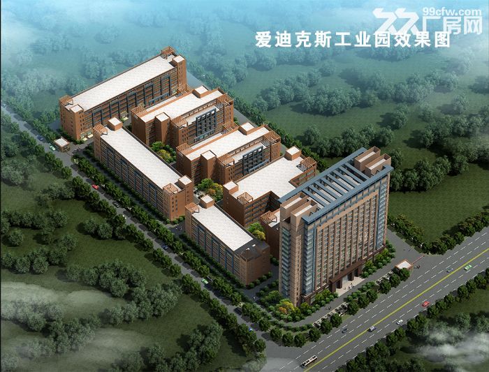 东西湖爱迪克斯工业园二楼870平米厂房出租 11元/平米/月-图8