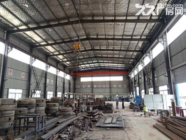 新洲仓埠6000平米独门独院钢构厂房土地出售 证件齐全