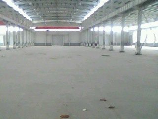 沌口丝宝拜耳工业园4300M2钢构车间带办公室供300KVA