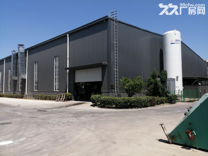 沌口22000平钢构厂房出租，可分租1000起，有行车