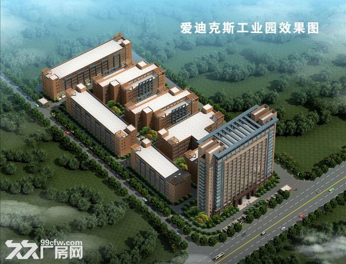 东西湖爱迪克斯工业园独门独户 二楼870平米厂房出租 带2吨货梯