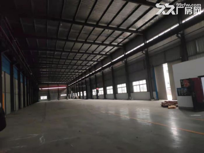 蔡甸常福工业园3600平米一楼钢构厂房行车10吨可分租配电足-图2